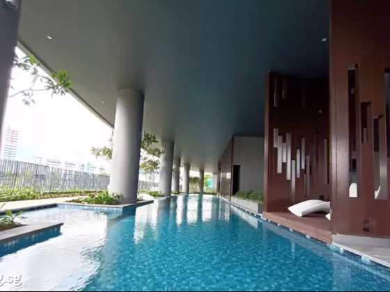 整套出租 • 欧南 •  The Antares • S$3800 • 共管公寓 • 602ft² / 55m² 照片