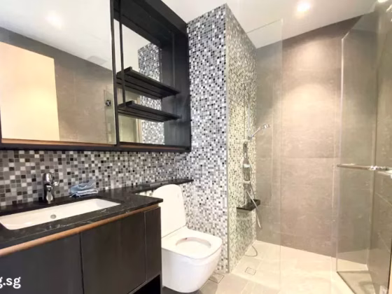 整套出租 • 欧南 •  The Antares • S$3800 • 共管公寓 • 602ft² / 55m² 照片