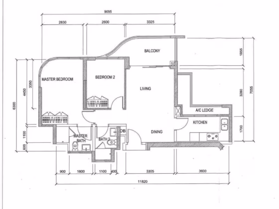 房屋出售 • 西部集水区 •  Arc At Tampines • S$1178000 • 执行公寓 • 797ft² / 74m² 照片