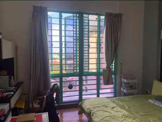 单间出租 • 红山 •  Hazel Park Condo • S$1550 • 共管公寓 • 主人房 照片