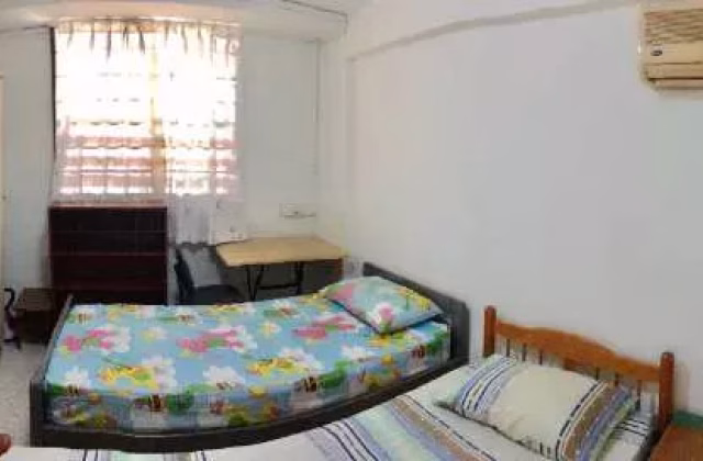 单间出租 • 欧南 • 24 Eunos Crescent • S$500 • 3房(2臥室) • 床位出租