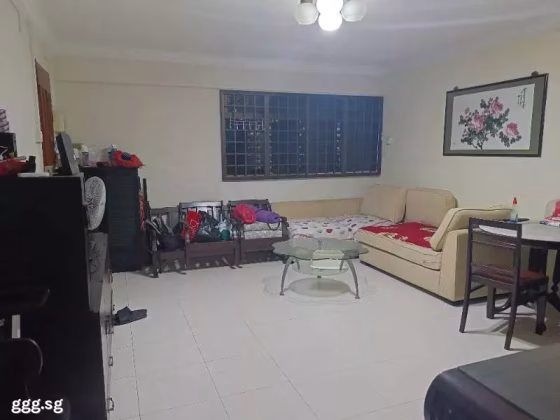 单间出租 • 林厝港 • 458 Jurong West Street 41 • S$1200 • 3房(2臥室) • 普通房 照片