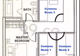 单间出租 • 蔡厝港 •  The Rochester Residences • S$1500 • 住宅公寓 • 普通房