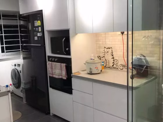 单间出租 • 西部集水区 • 874A Tampines Street 84 • S$950 • 执行组屋 • 普通房 照片