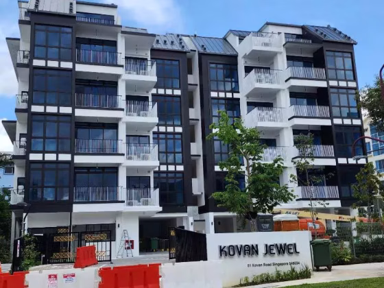 房屋出售 • 后港 •  Kovan Jewel • S$1323000 • 住宅公寓 • 624ft² / 57m² 照片