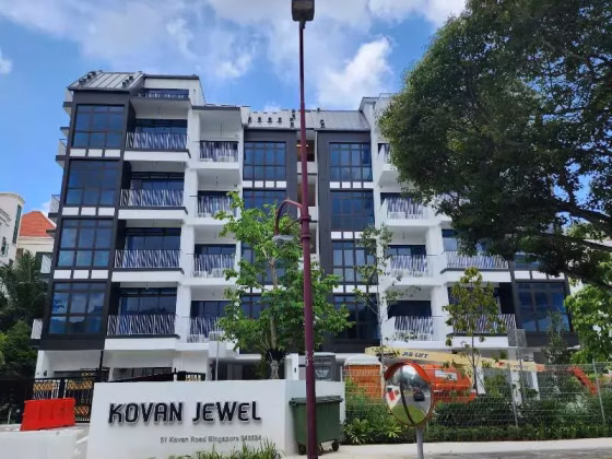 房屋出售 • 后港 •  Kovan Jewel • S$1323000 • 住宅公寓 • 624ft² / 57m² 照片