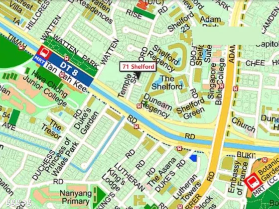单间出租 • 诺维娜 • SHELFORD ROAD (288467) • S$1250 • 优质洋房 • 普通房 照片