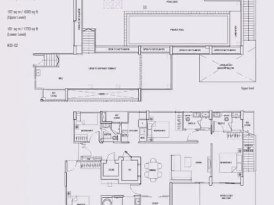 房屋出售 • 博物馆 •  The Line@tanjong Rhu • S$8818000 • 住宅公寓 • 3423ft² / 318m² 照片