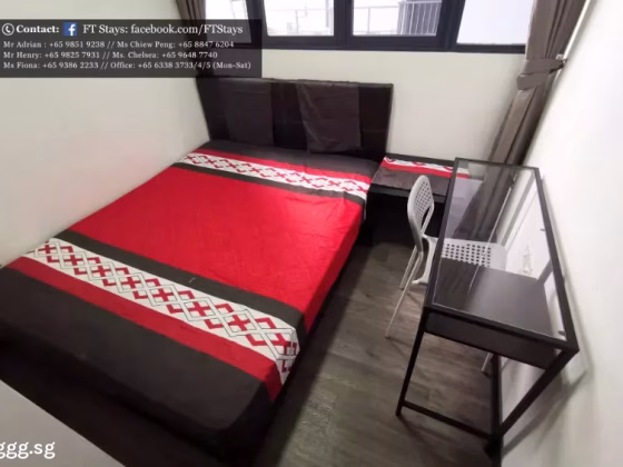 单间出租 • 马林百列 •  Gem Residences • S$1250 • 共管公寓 • 普通房 照片