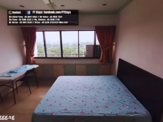 单间出租 • 蔡厝港 •  Queensway Tower • S$1350 • 住宅公寓 • 普通房 照片