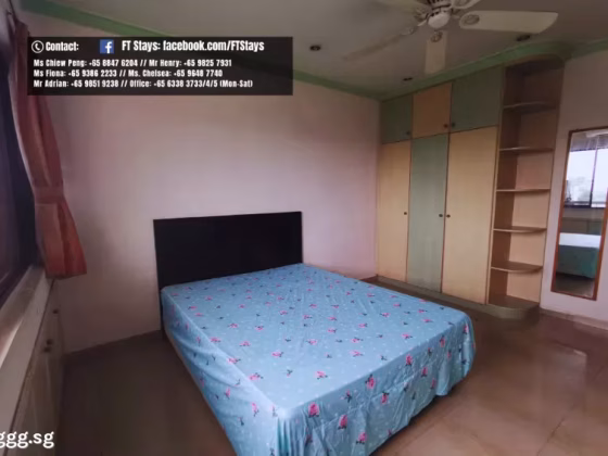单间出租 • 蔡厝港 •  Queensway Tower • S$1350 • 住宅公寓 • 普通房 照片