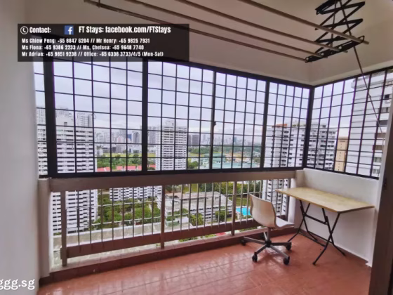 单间出租 • 马林百列 •  Braddell View • S$1250 • 住宅公寓 • 普通房 照片