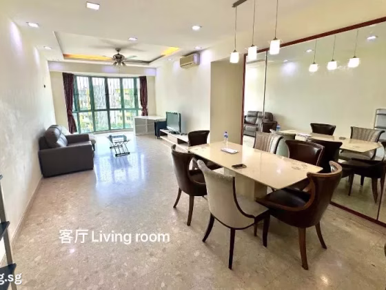 单间出租 • 芽笼 •  Yew Mei Green • S$750 • 住宅公寓 • 佣人房 照片
