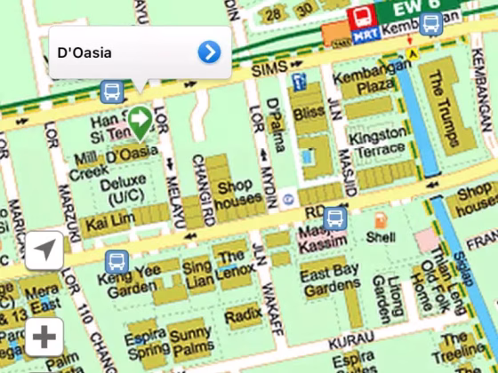整套出租 • 武吉知马 •  D'oasia • S$3100 • 住宅公寓 • 570ft² / 52m² 照片