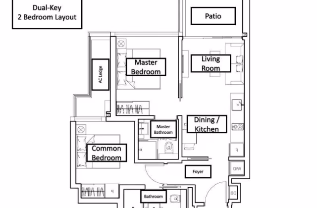 房屋出售 • 南部群岛 •  Sophia Hills • S$1450000 • 住宅公寓 • 710ft² / 65m²