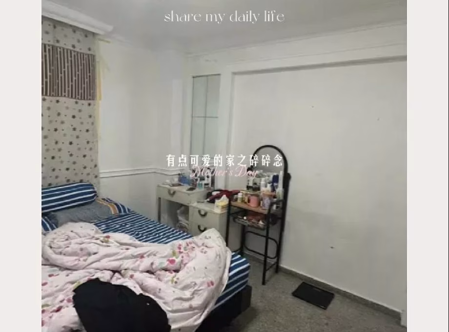单间出租 • 欧南 •  Blossom Mansions • S$1100 • 住宅公寓 • 普通房 照片