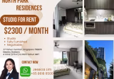 整套出租 • 梧槽 •  North Park Residences • S$2300 • 共管公寓 • 431ft² / 40m²