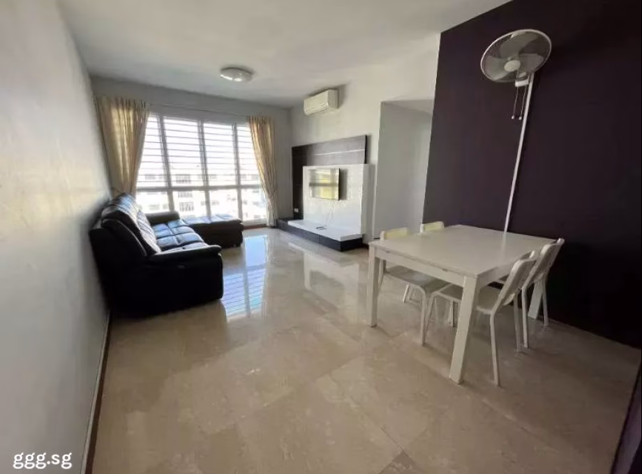 整套出租 • 三巴旺 •  La Casa • S$3600 • 共管公寓 • 1000ft² / 92m² 照片