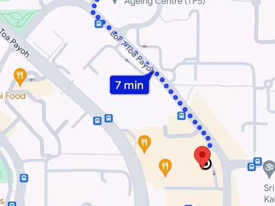 单间出租 • 马林百列 • 18 Lorong 7 Toa Payoh • S$600 • 3房(2臥室) • 普通房 照片