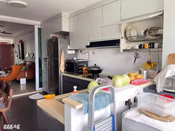 单间出租 • 新加坡河 • 112 Hougang Avenue 1 • S$900 • 3房(2臥室) • 普通房 照片