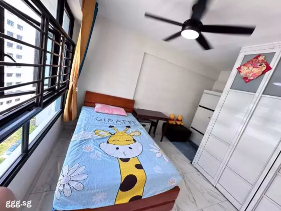 单间出租 • 梧槽 • 508B Yishun Avenue 4 • S$600 • 5房(4臥室) • 佣人房 照片