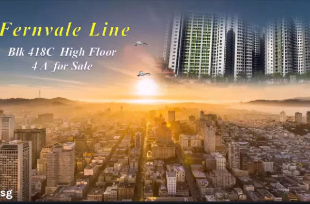 房屋出售 • 碧山 • 418C Fernvale Link • S$680000 • 3房(2臥室) • 1011ft² / 93m²