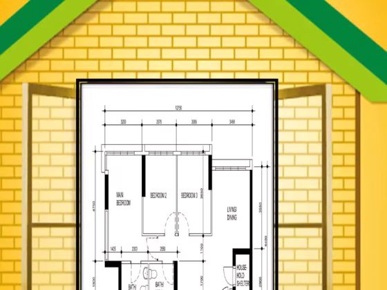 房屋出售 • 碧山 • 418C Fernvale Link • S$680000 • 3房(2臥室) • 1011ft² / 93m² 照片