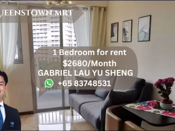 整套出租 • 蔡厝港 •  Queens Peak • S$2680 • 共管公寓 • 486ft² / 45m² 照片