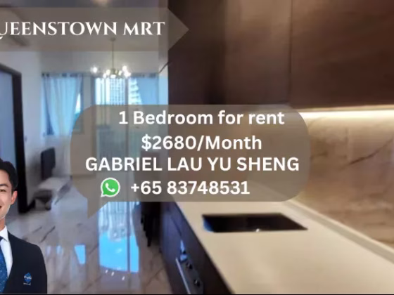 整套出租 • 蔡厝港 •  Queens Peak • S$2680 • 共管公寓 • 486ft² / 45m² 照片