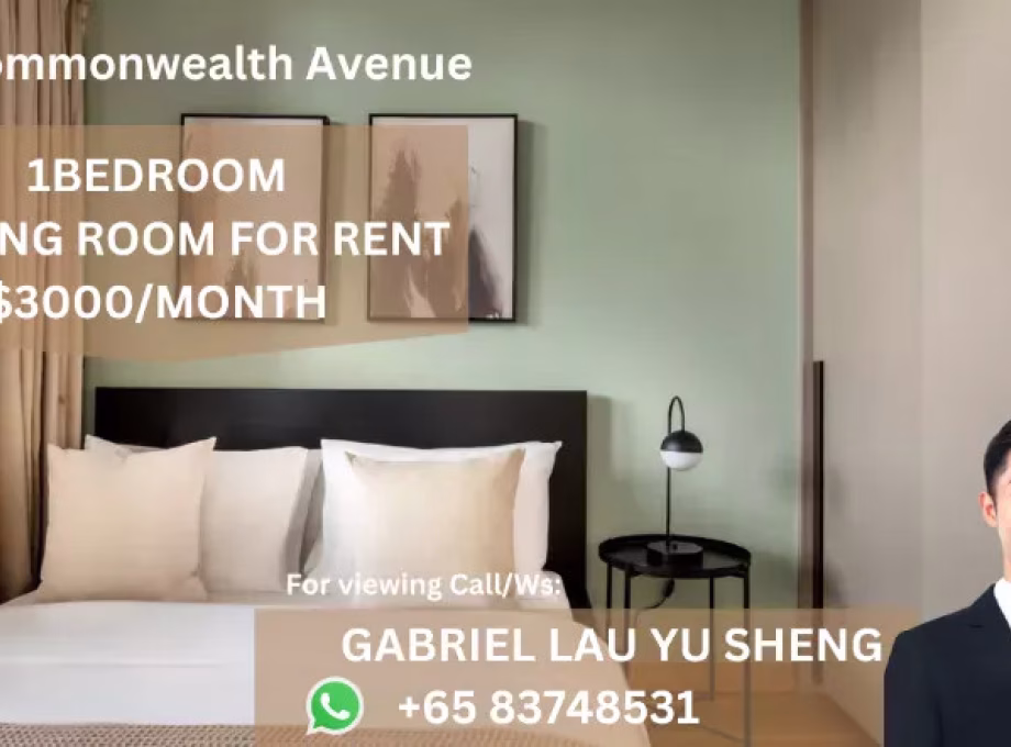 整套出租 • 蔡厝港 •  Commonwealth Towers • S$3000 • 共管公寓 • 569ft² / 52m² 照片