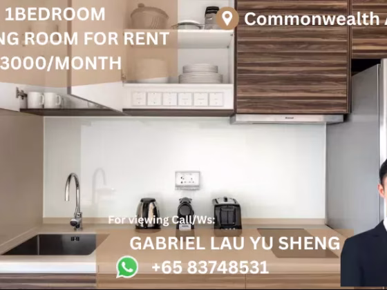 整套出租 • 蔡厝港 •  Commonwealth Towers • S$3000 • 共管公寓 • 569ft² / 52m² 照片