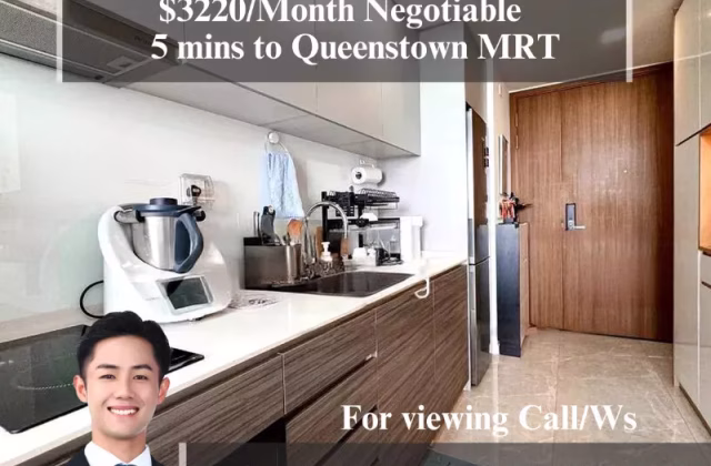 整套出租 • 蔡厝港 •  Stirling Residences • S$3220 • 共管公寓 • 615ft² / 57m²
