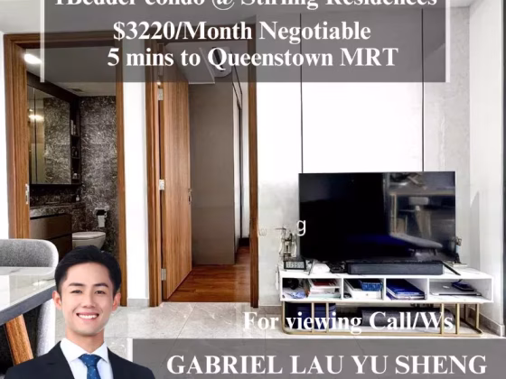 整套出租 • 蔡厝港 •  Stirling Residences • S$3220 • 共管公寓 • 615ft² / 57m² 照片