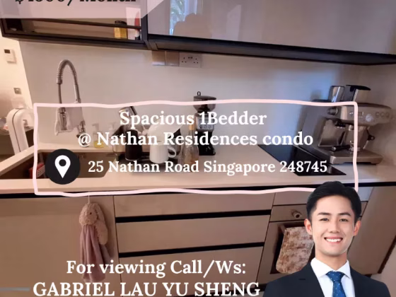整套出租 • 兀兰 •  Nathan Residences • S$4000 • 住宅公寓 • 618ft² / 57m² 照片