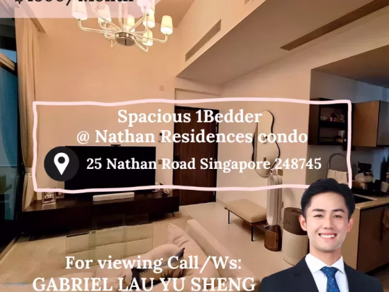整套出租 • 兀兰 •  Nathan Residences • S$4000 • 住宅公寓 • 618ft² / 57m² 照片