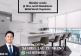 整套出租 • 蔡厝港 •  One-north Residences • S$4300 • 共管公寓 • 687ft² / 63m²