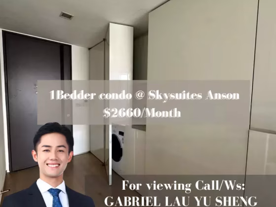 整套出租 • 淡滨尼 •  Skysuites @ Anson • S$2660 • 共管公寓 • 548ft² / 50m² 照片
