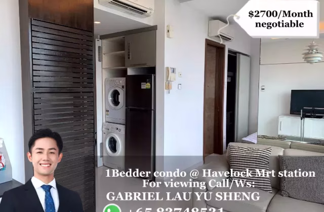 整套出租 • 西部群岛 •  Tribeca By The Waterfront • S$2700 • 共管公寓 • 527ft² / 48m²