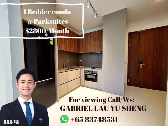 整套出租 • 诺维娜 •  Parksuites • S$2800 • 共管公寓 • 528ft² / 49m² 照片