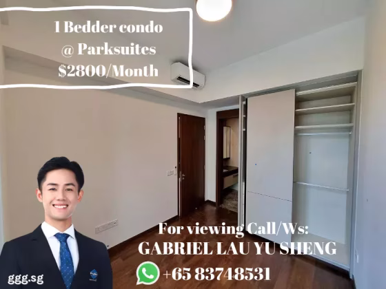 整套出租 • 诺维娜 •  Parksuites • S$2800 • 共管公寓 • 528ft² / 49m² 照片