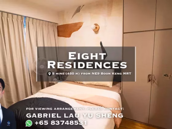 整套出租 • 博物馆 •  Eight Riversuites • S$2600 • 共管公寓 • 481ft² / 44m² 照片