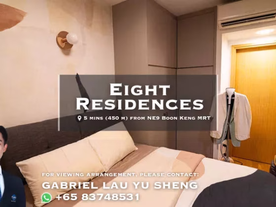 整套出租 • 博物馆 •  Eight Riversuites • S$2600 • 共管公寓 • 481ft² / 44m² 照片