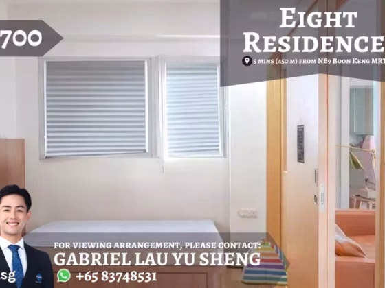 整套出租 • 博物馆 •  Eight Riversuites • S$2700 • 共管公寓 • 489ft² / 45m² 照片