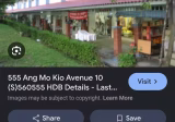 整套出租 • 乌节 • 555 Ang Mo Kio Avenue 10 • S$3000 • 3房(2臥室) • 670ft² / 62m²