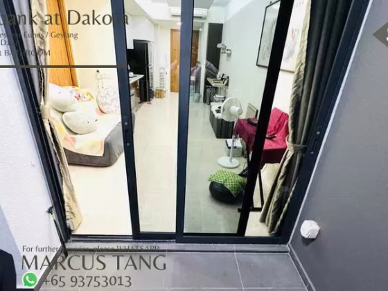 整套出租 • 欧南 •  Waterbank At Dakota • S$2950 • 共管公寓 • 563ft² / 52m² 照片