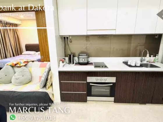 整套出租 • 欧南 •  Waterbank At Dakota • S$2950 • 共管公寓 • 563ft² / 52m² 照片