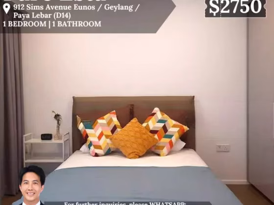 整套出租 • 欧南 •  Parc Esta • S$2750 • 共管公寓 • 486ft² / 45m² 照片