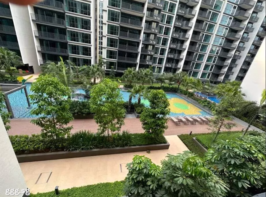 整套出租 • 西部集水区 •  Treasure At Tampines • S$2700 • 2房(1臥室) • 463ft² / 43m² 照片
