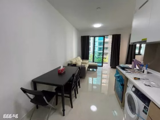 整套出租 • 西部集水区 •  Treasure At Tampines • S$2700 • 2房(1臥室) • 463ft² / 43m² 照片