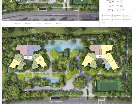 房屋出售 • 巴耶利峇 •  The Lakegarden Residences • S$1315500 • 住宅公寓 • 527ft² / 48m² 照片